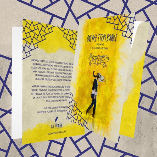 One-Page TTRPG Bundle Vol. 2