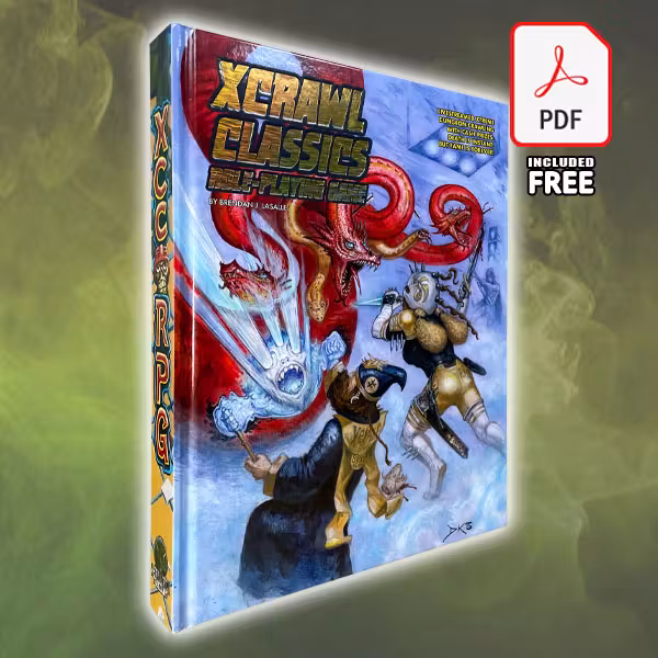 Xcrawl Classics Core Rulebook HC (Print+PDF)