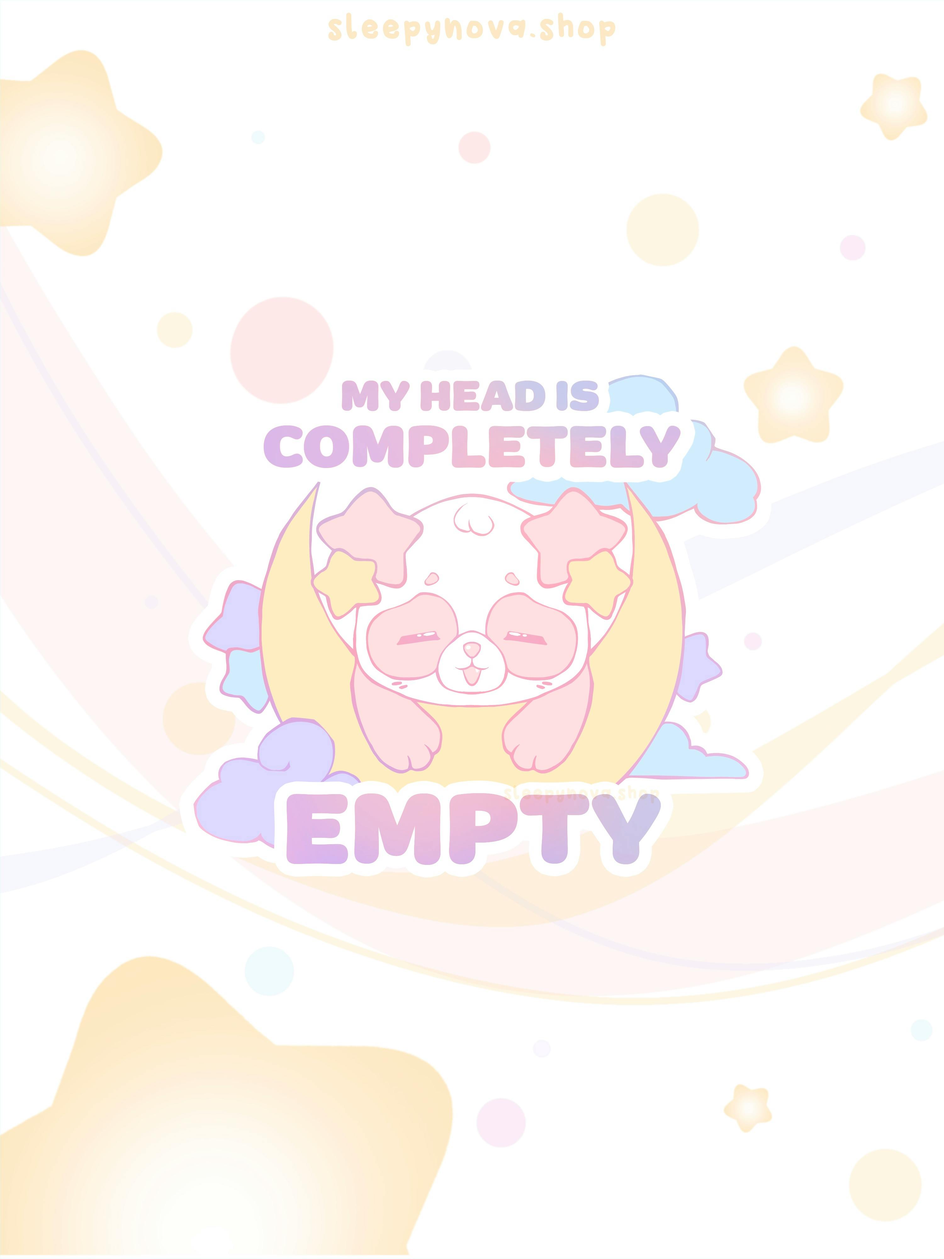 Head Empty Sticker