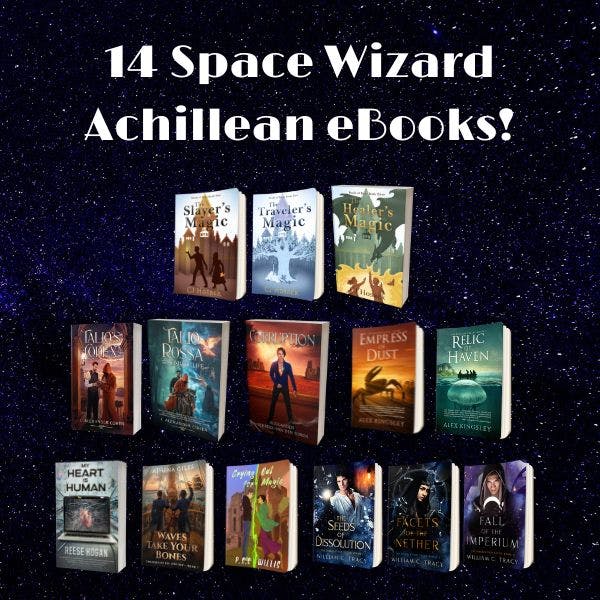 Space Wizard Achillean (M/M) eBooks!