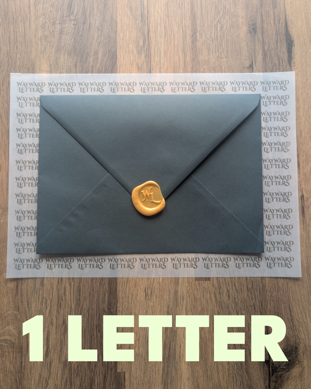 Wayward Letters - One Letter Pledge