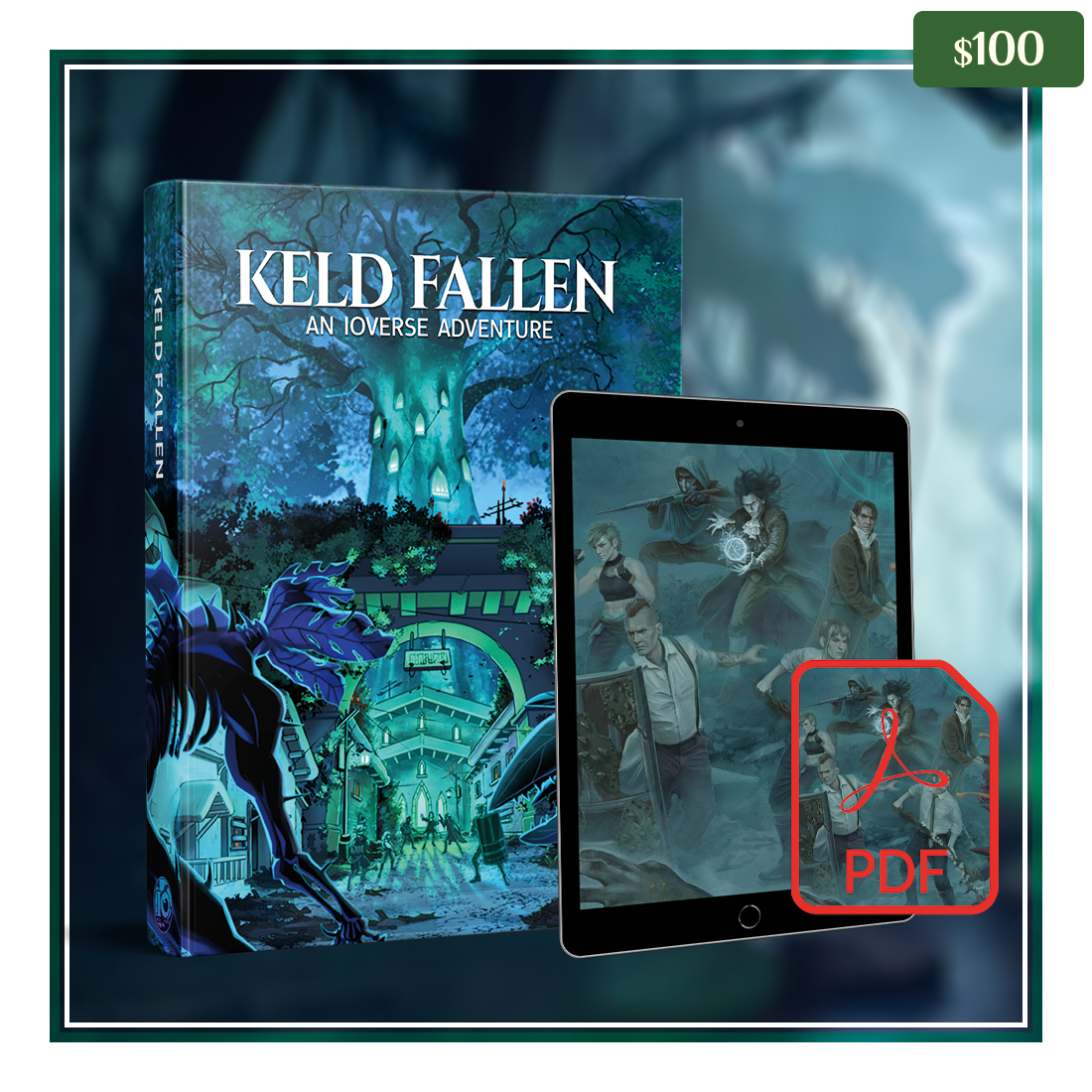 Keld Fallen Limited Collectors Hardcover Book + Digital PDF