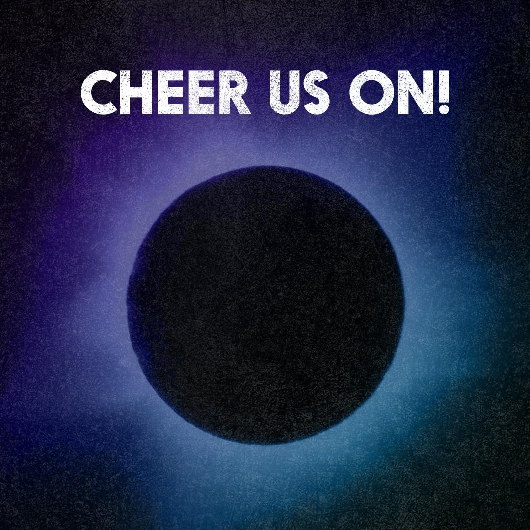 Cheer us on!