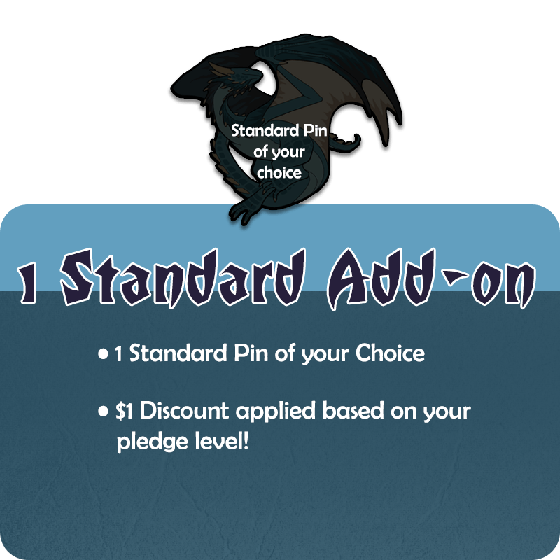 1 Standard Pin ($1 Discount)