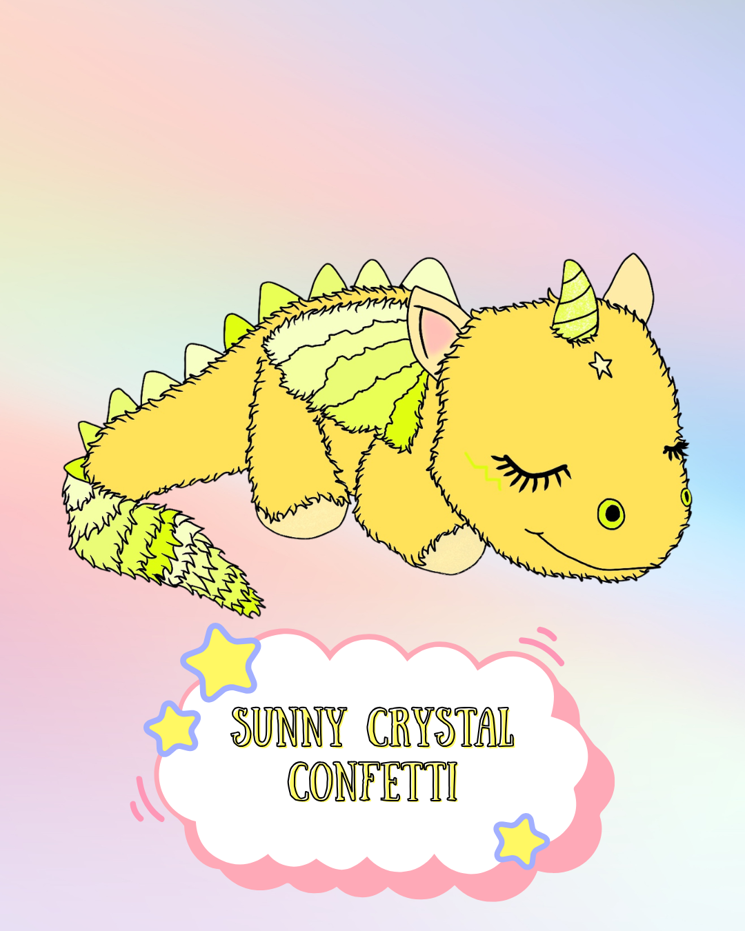 ✨Sunny Crystal Confetti Bag✨