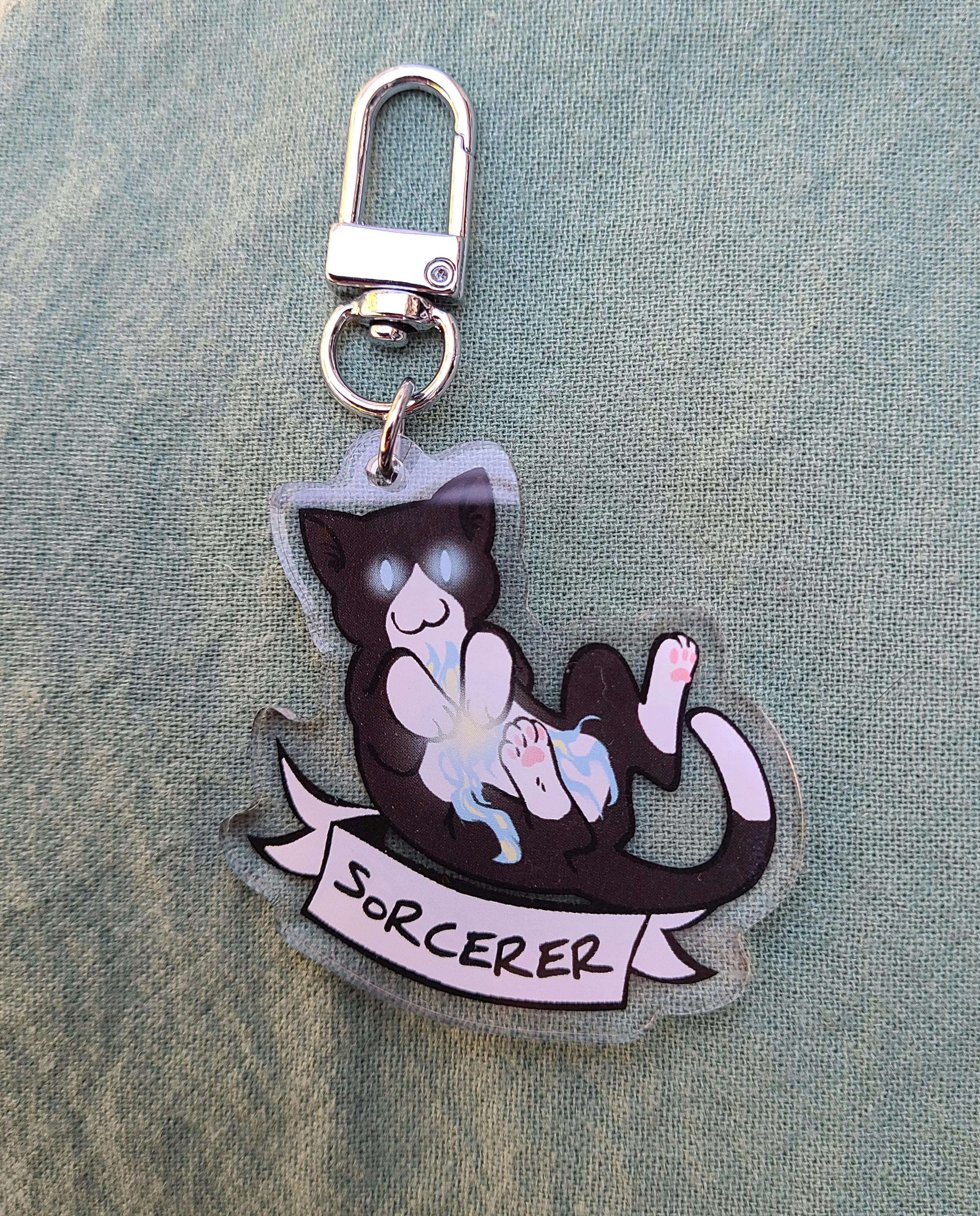 Sorcerer kitty Charm