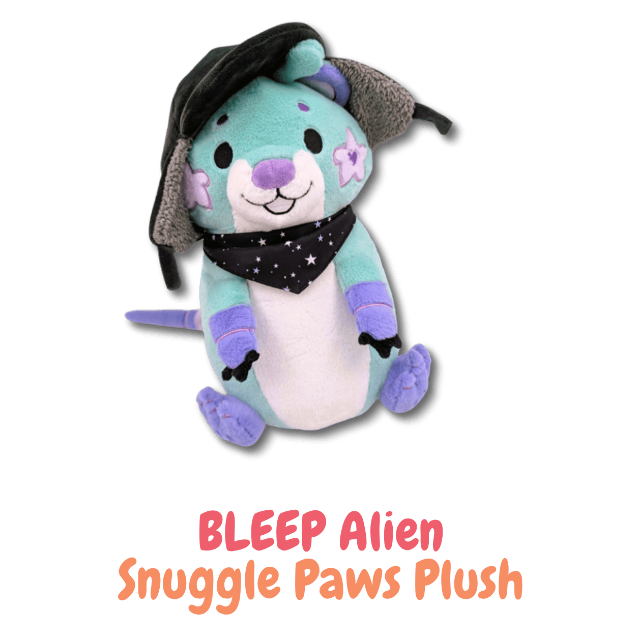 BLEEP Alien Snuggle Paws Plushie