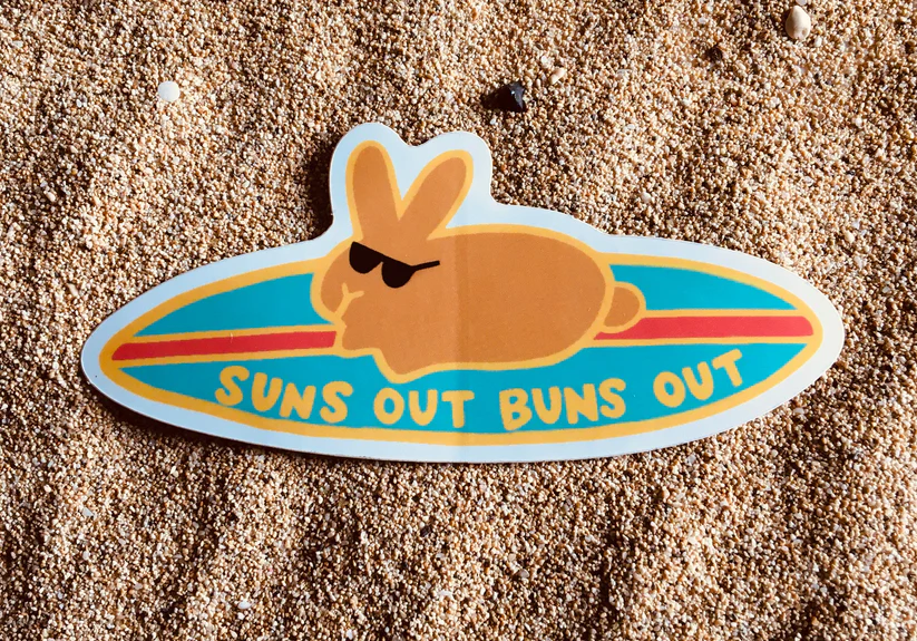 STICKER - Suns Out Buns Out 4.5"