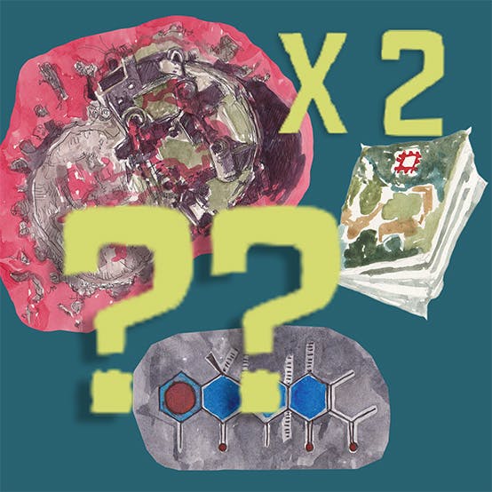 2 X Engulfed Castle and Mini-pin Sets (6 pins)