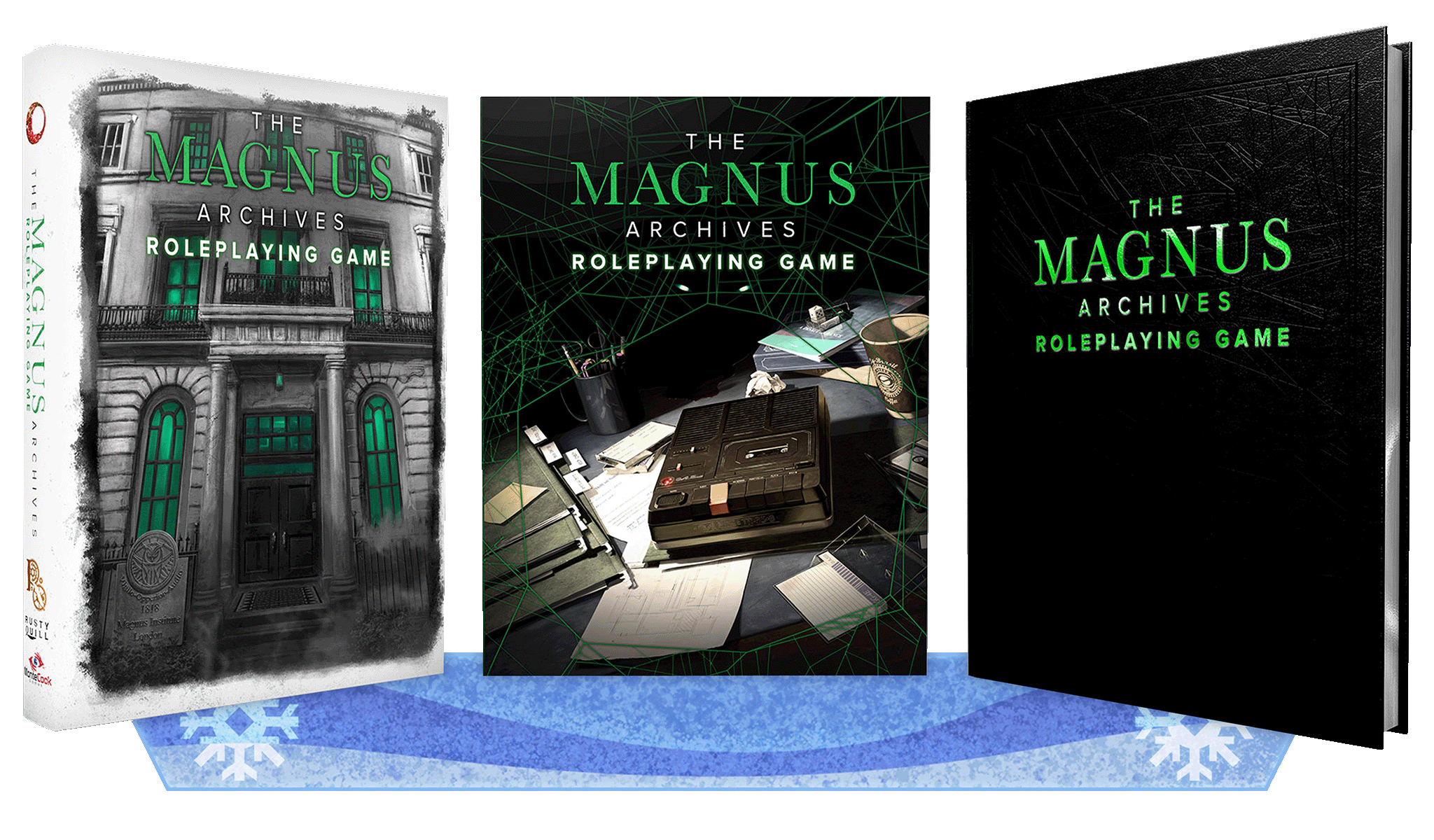 The Magnus Archives, Deluxe Edition, with and without dust jacket.