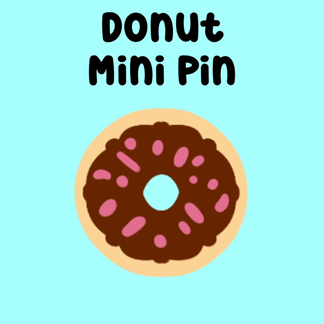 Donut Mini Pin