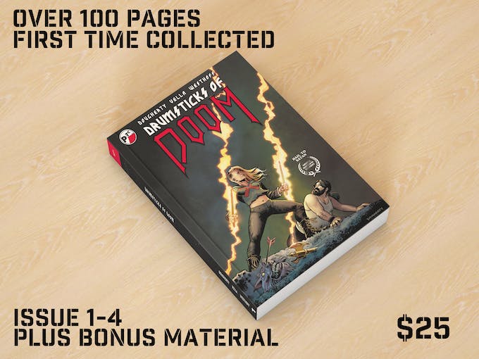 Drumsticks of Doom TPB (issues 1-4)