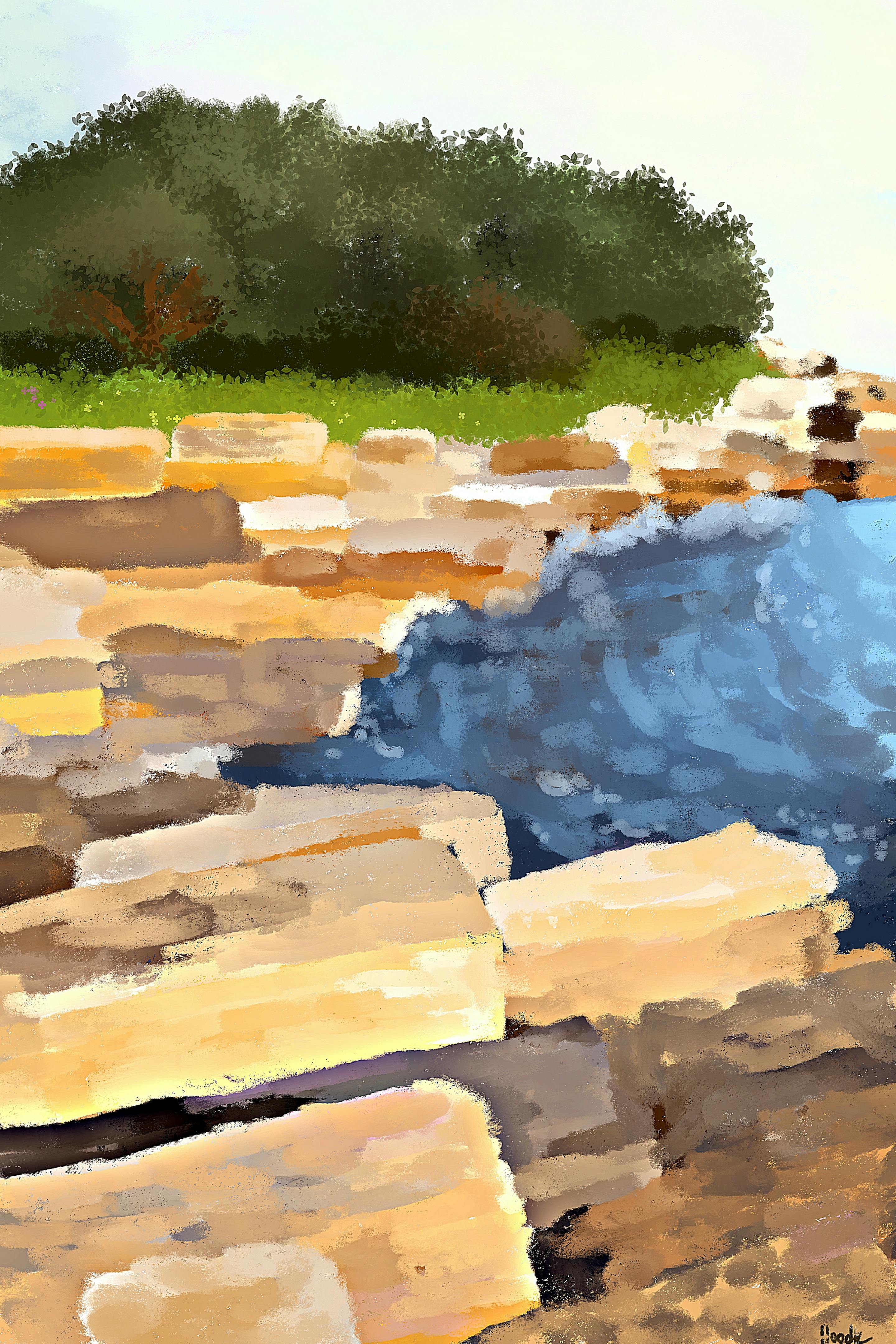 POSTCARD Barangaroo at Dusk