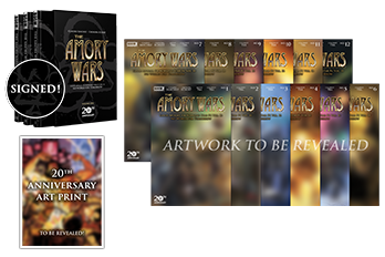 Complete THE AMORY WARS: NO WORLD FOR TOMORROW 20th Anniversary Signed Slipcased Hardcover & 12 Issue Variant Set