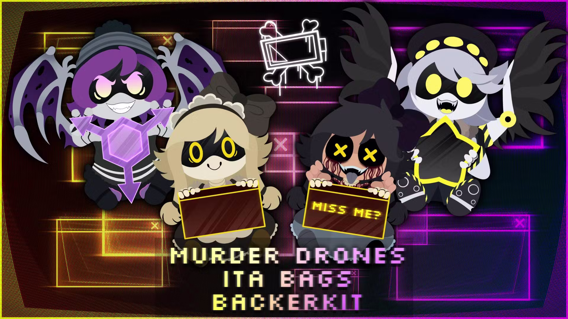 💜 Murder Drones - Ita Bag Collection ! 💛