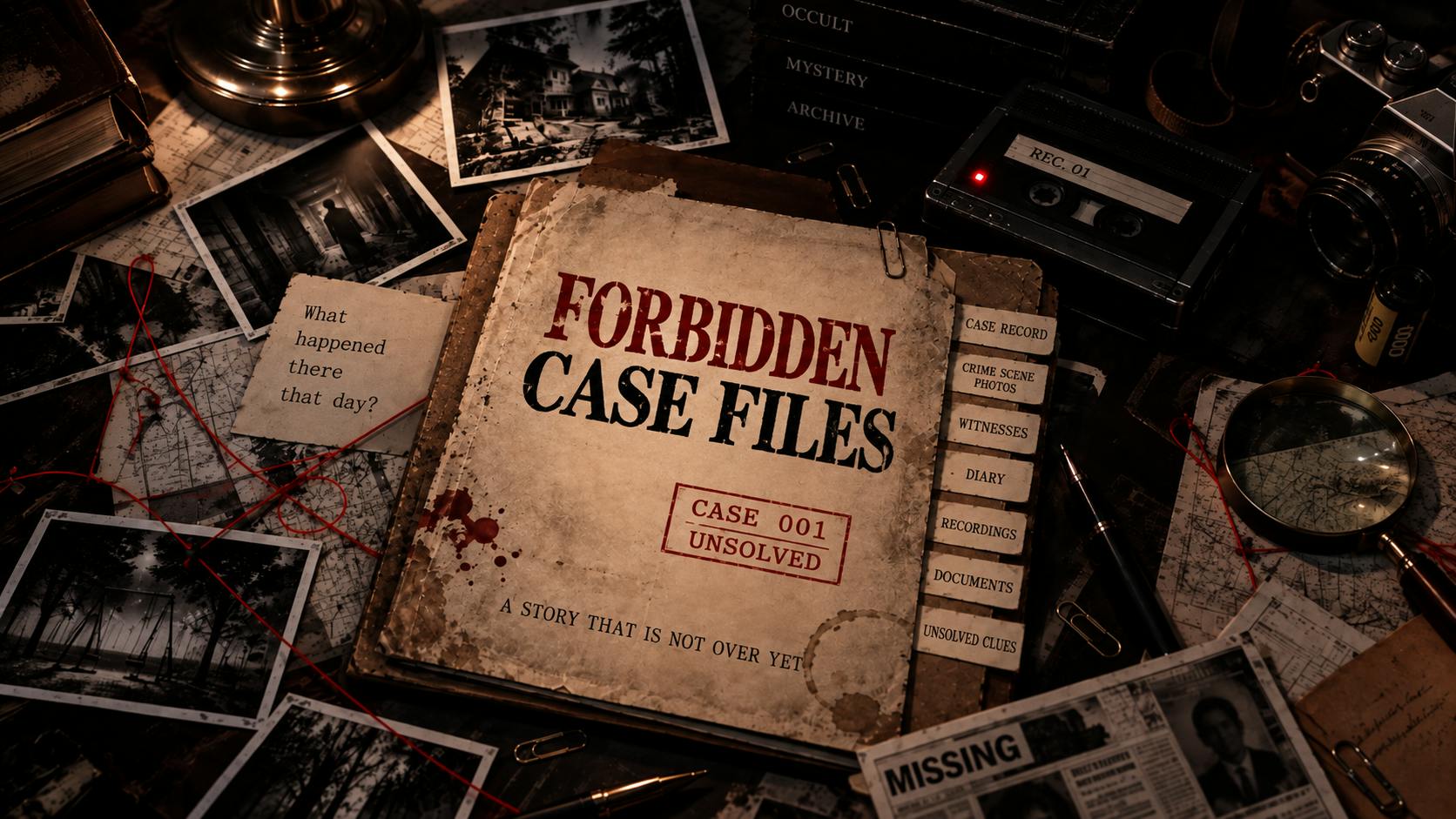 [Detective Game] FORBIDDEN CASE FILES: CASE 001