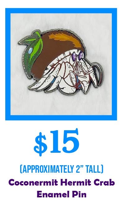 Bananakeet Parakeet Enamel Pin