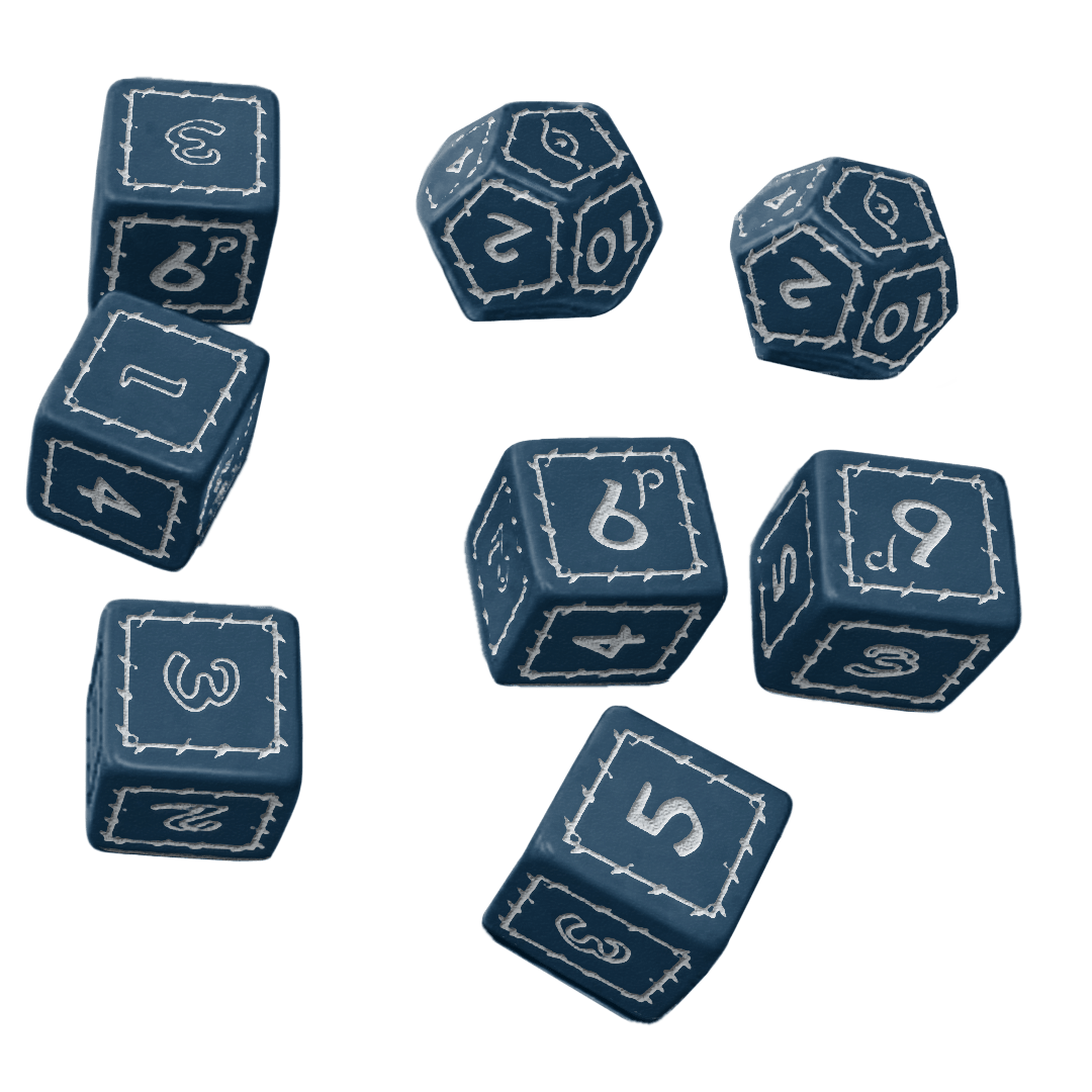 Gondor-Themed The One Ring Dice Set