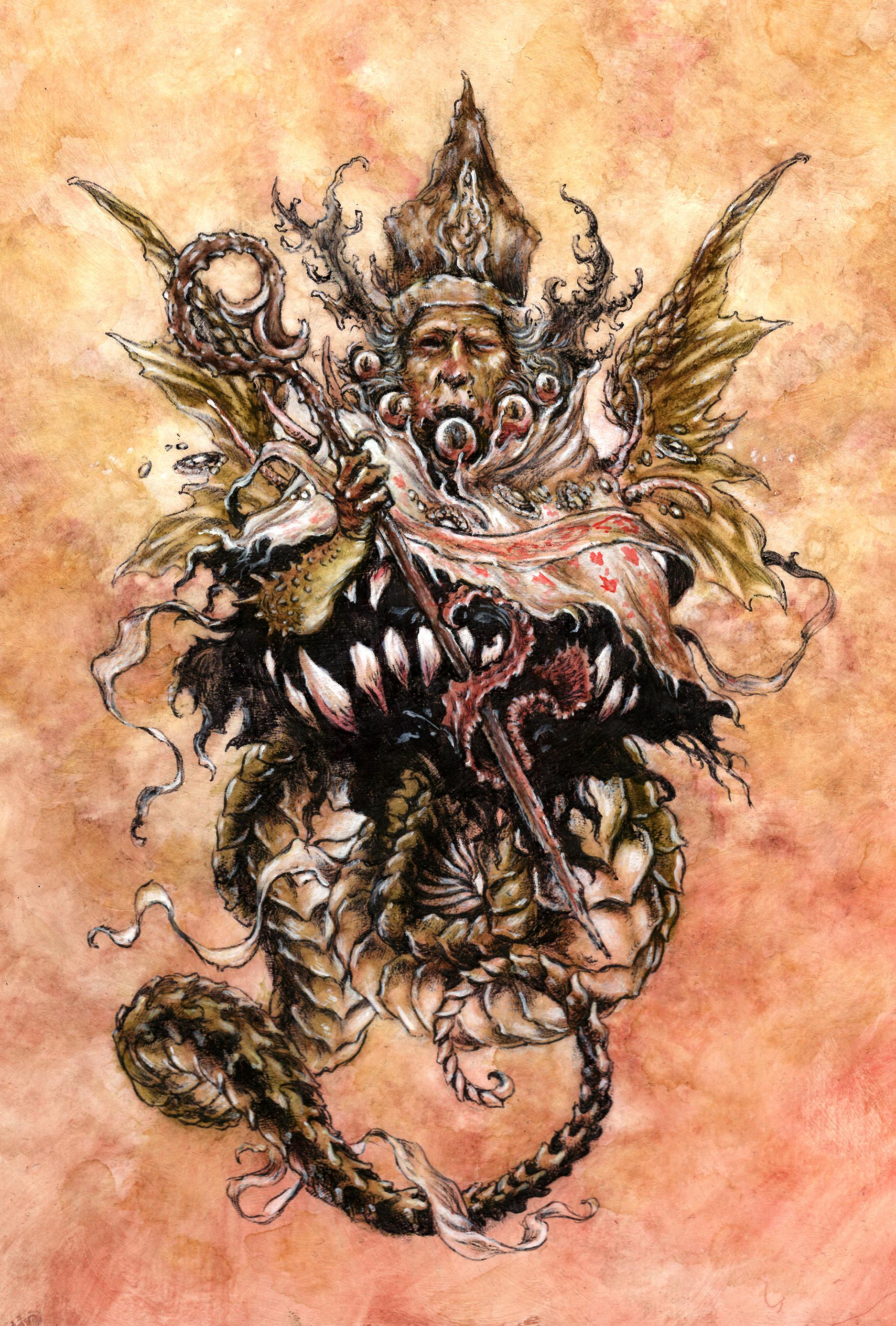 Ysherosz - Original Art by Jeremy Hush