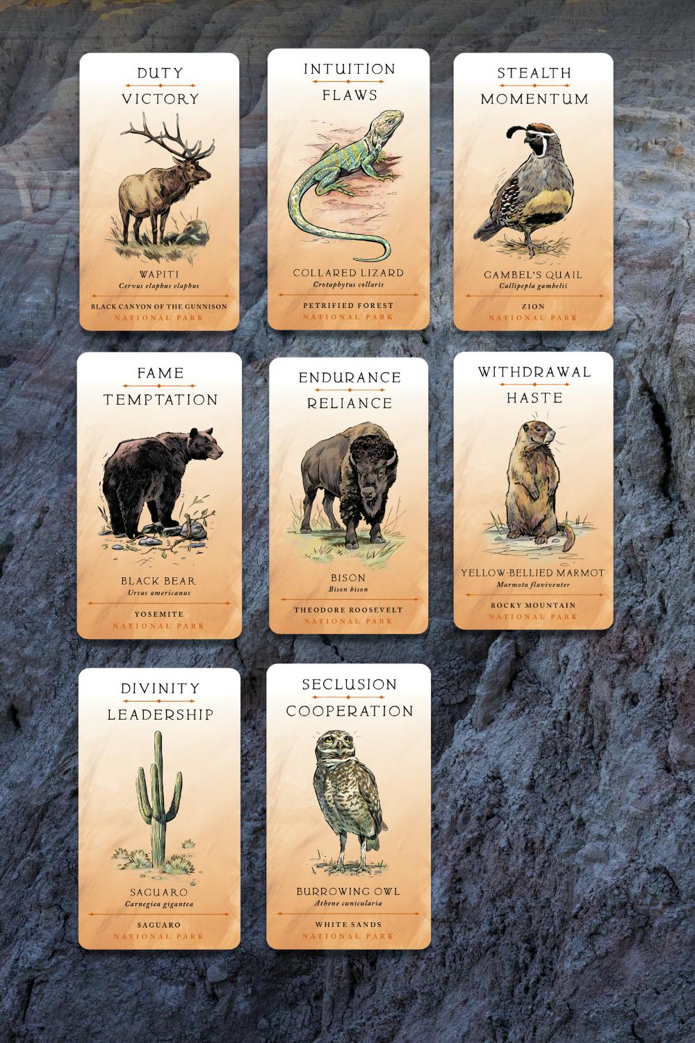 earth element cards continued