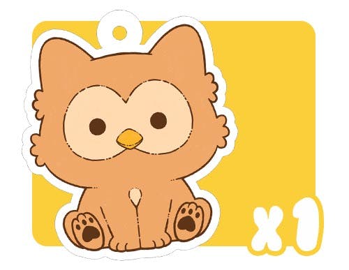 One (1) Acrylic Charm