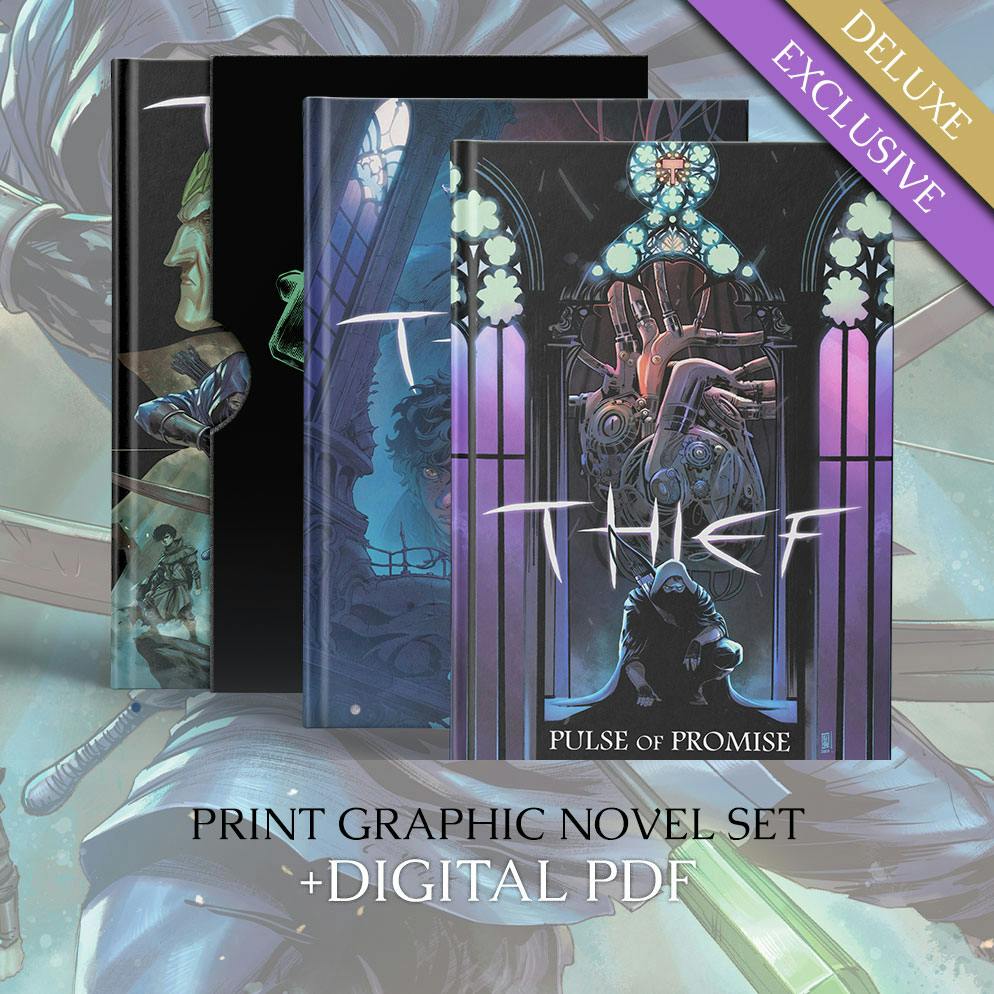 3-Book Print Graphic Novel Collection + Digital