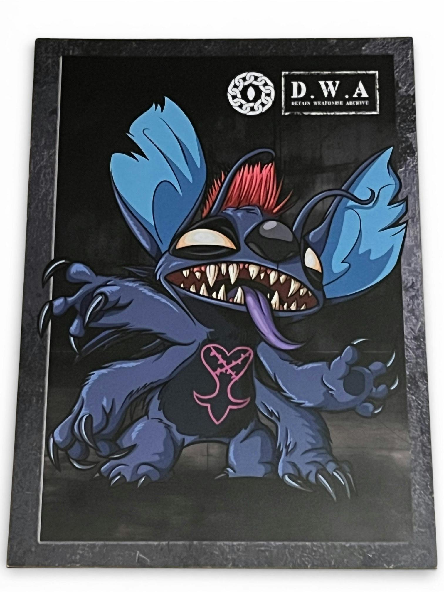 EVIL STITCH (ARMAGEDDON A4 PRINT)