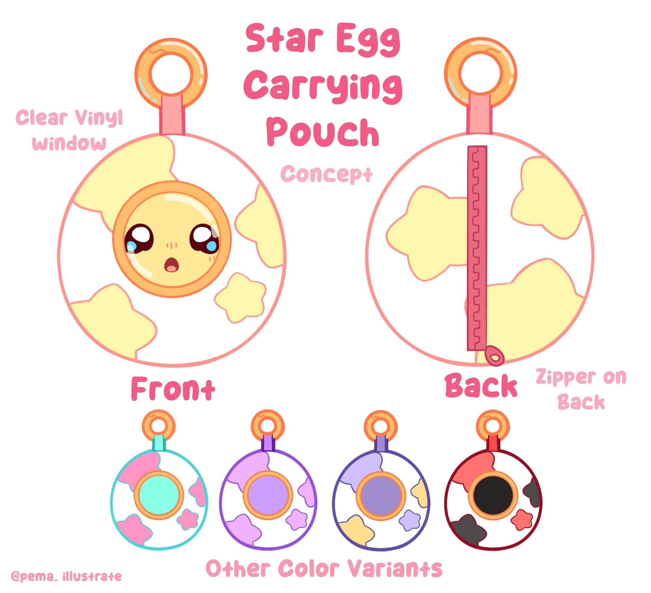 Star Egg Pouch
