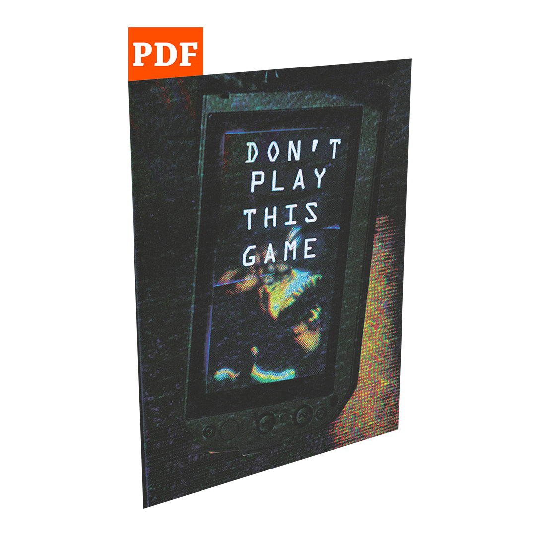 Don't Play This Game Core Rulebook (Digital)