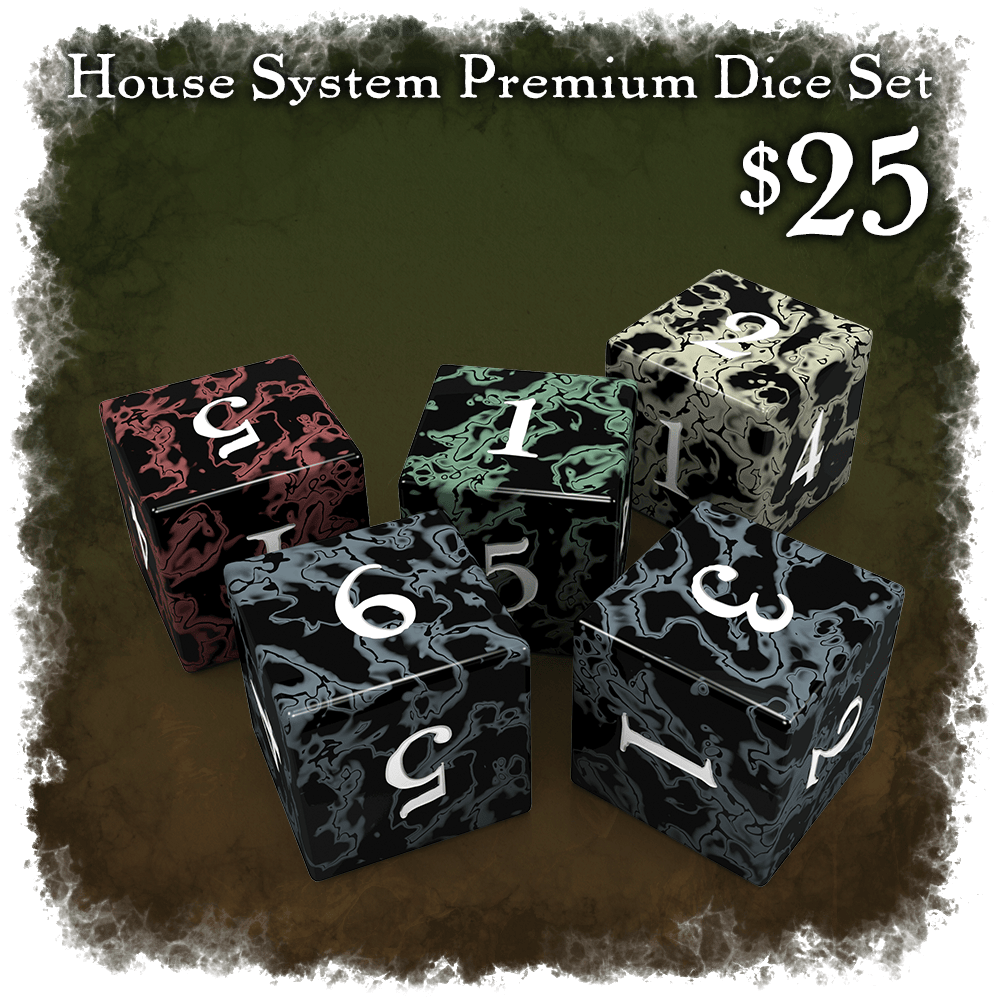 House System Premium Dice Set