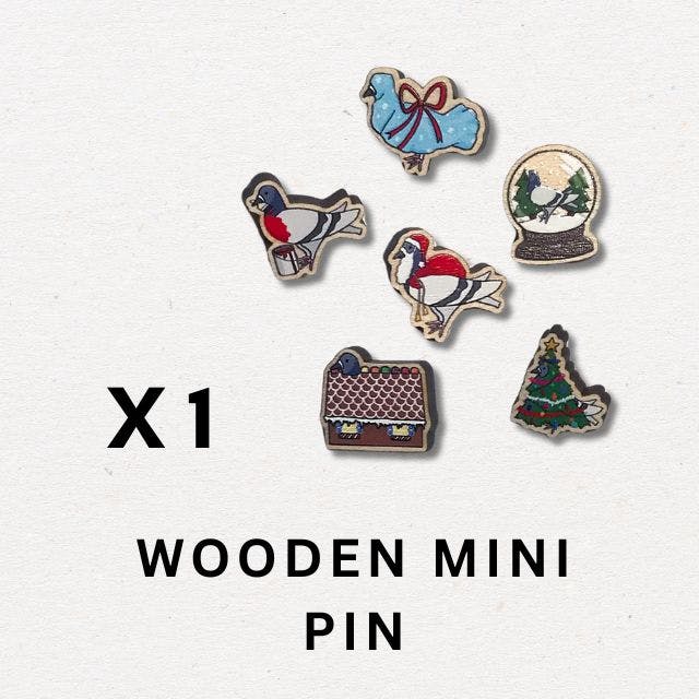Wooden Mini Pin