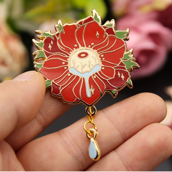 Enamel Pin: Anemone