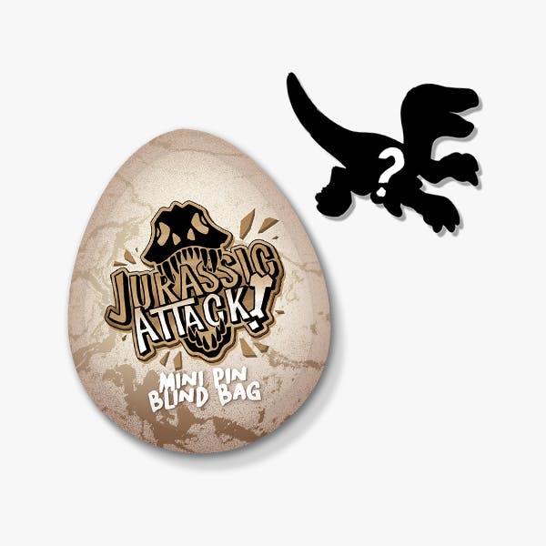 One (1) Blind Bag Compsognathus Pin