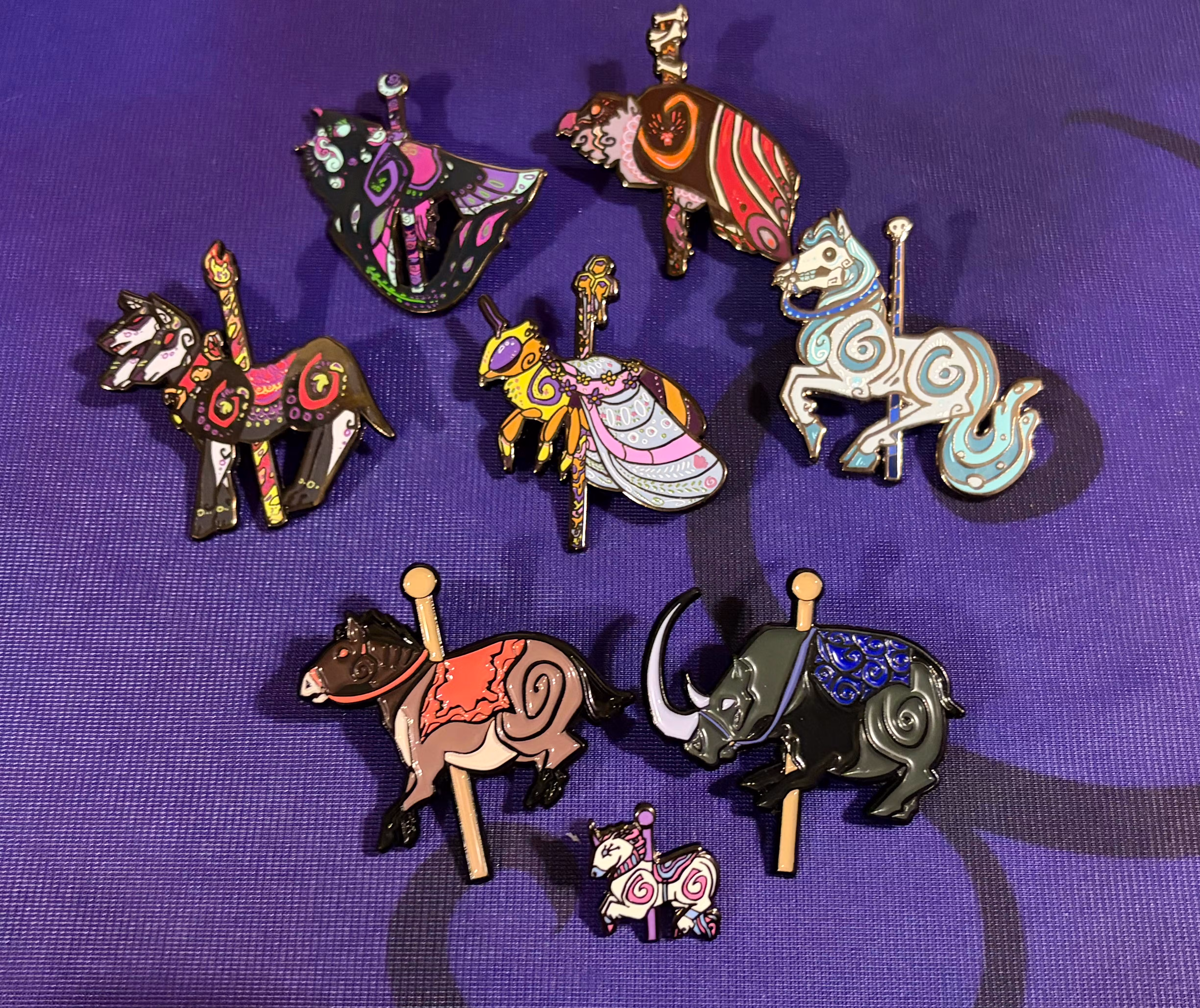 Carousel pin blind bag bundle
