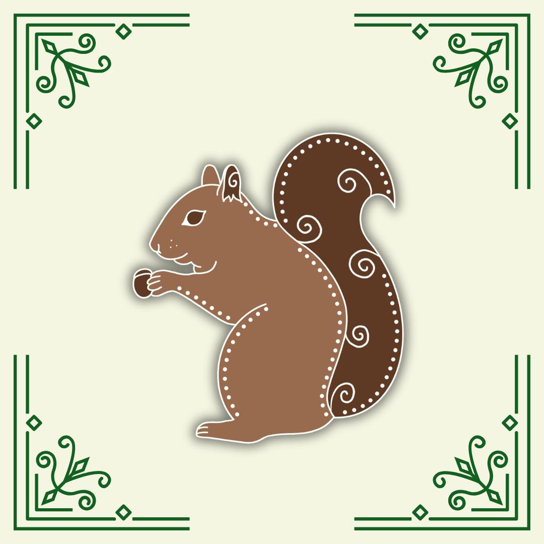Gingerbread Squirrel