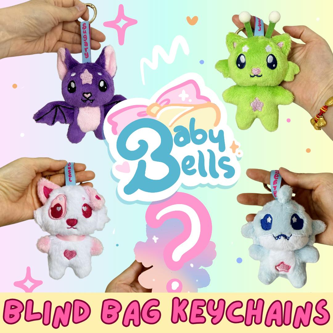 Baby Bell FULL SET of 5 plushies