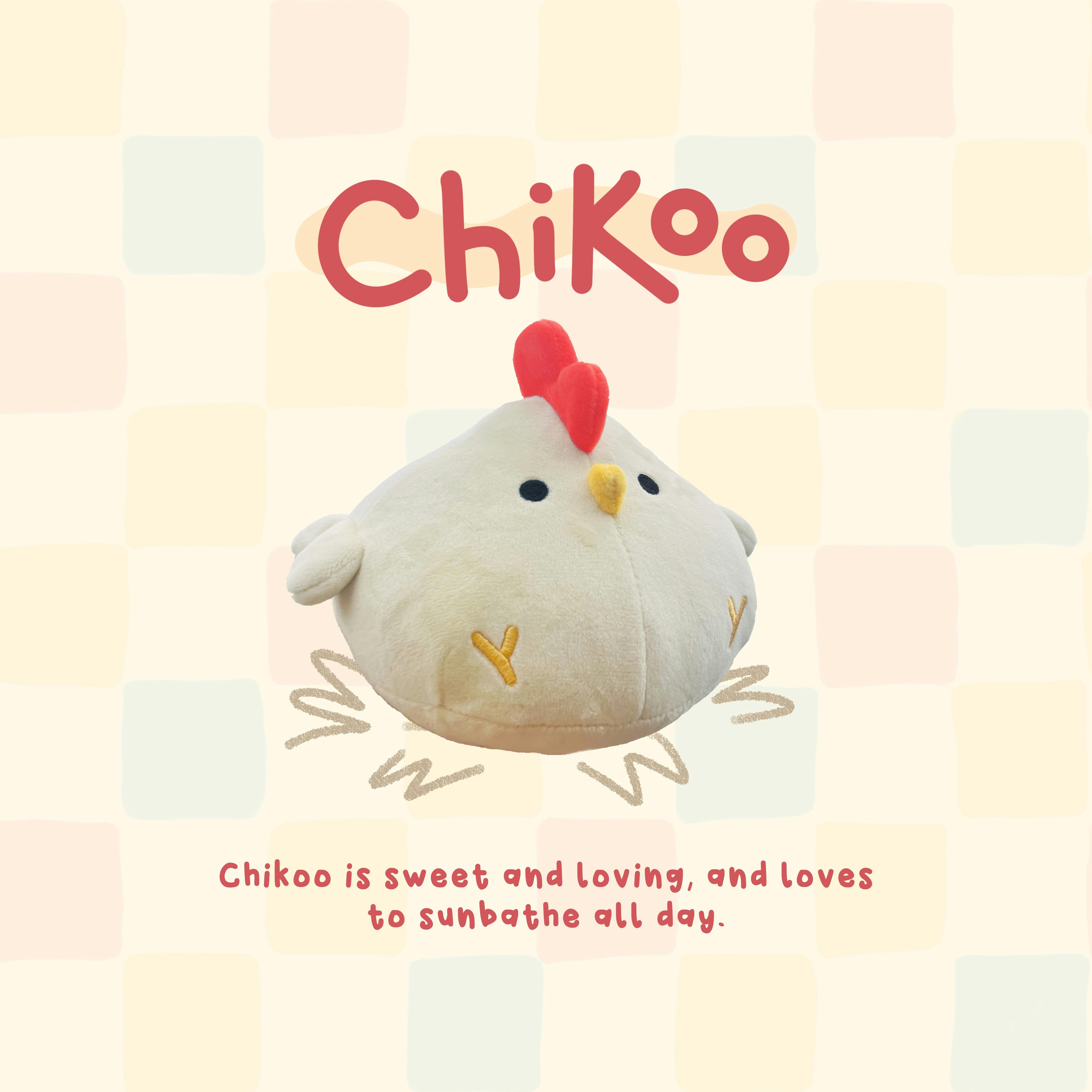 Chikoo the Chonky Chook Plush