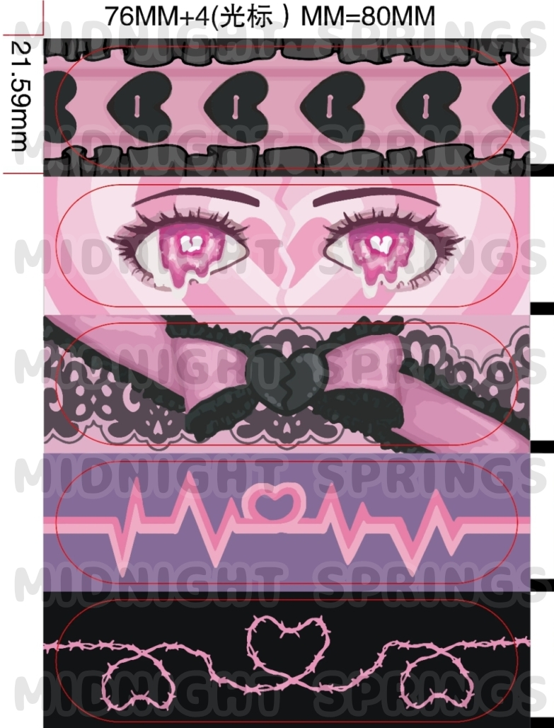 Jirai Kei Bandages Set