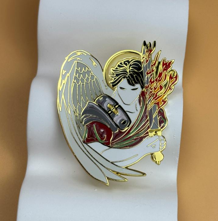 Archangel Enamel Pins inspired by the LBRP Project Update: Samples are ...