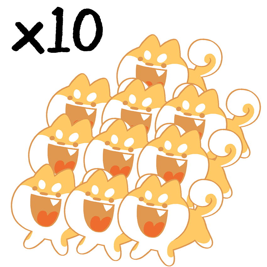 10x Hard Enamel Pins!