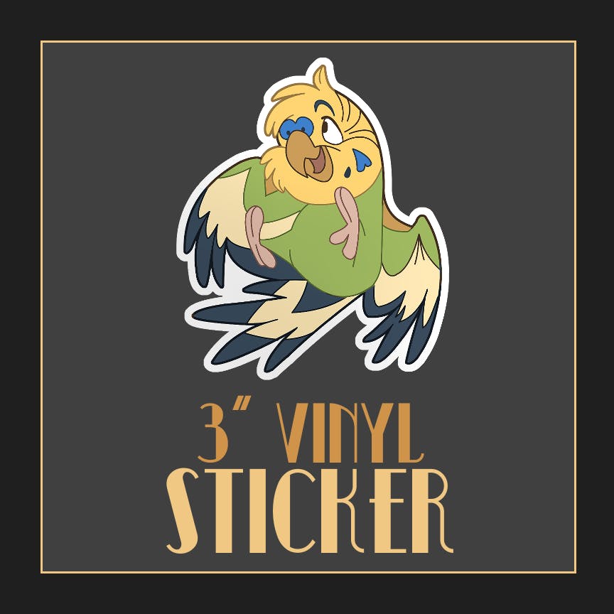 3" VINYL STICKER