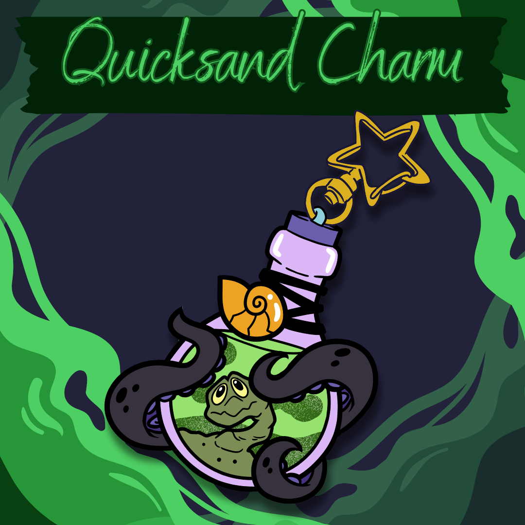 Villainous Brew Quicksand Charm 