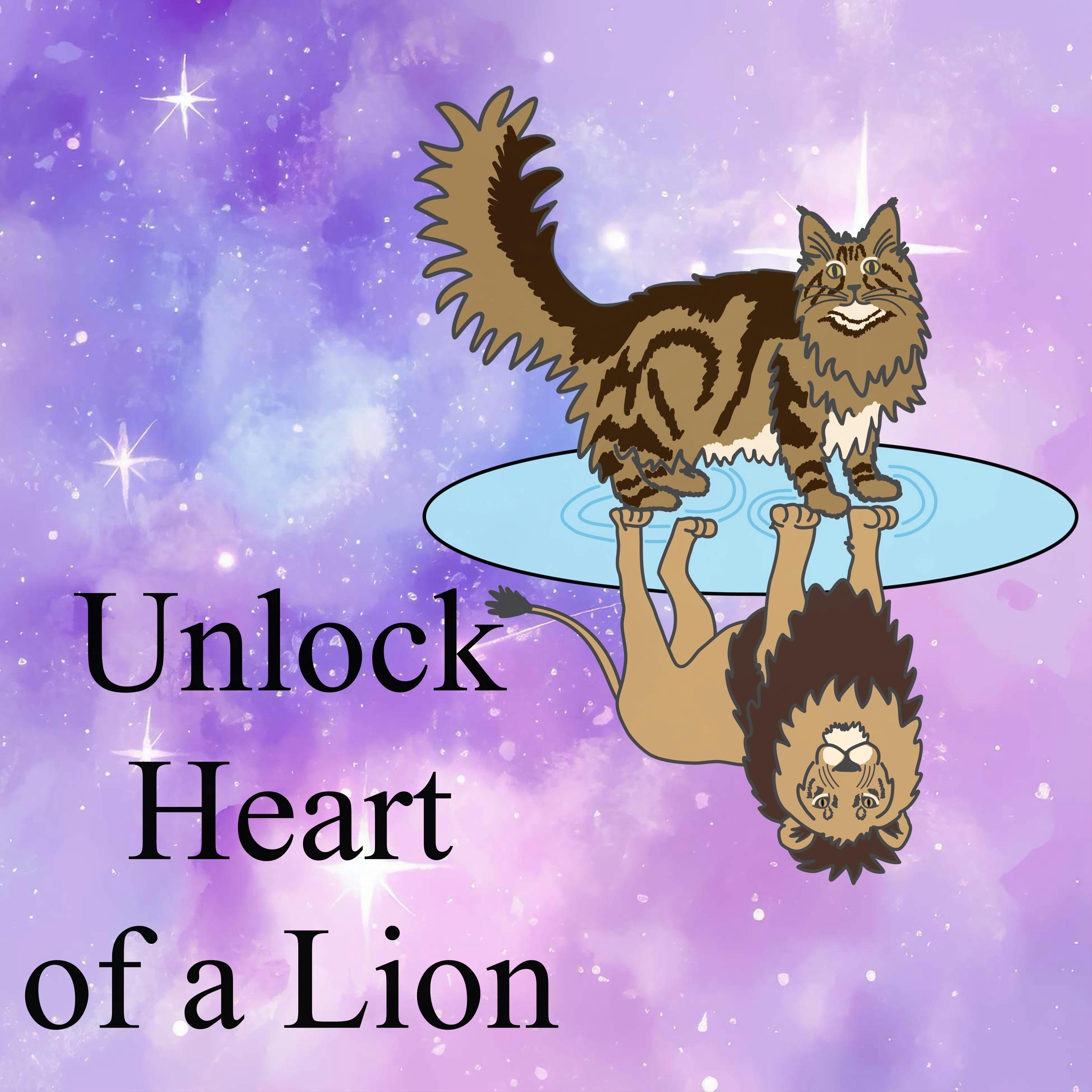 Fully back one design: Heart of a Lion