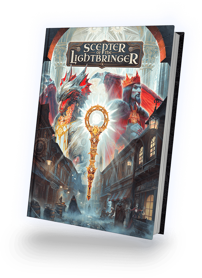 Scepter of the Lightbringer Hardcover Book