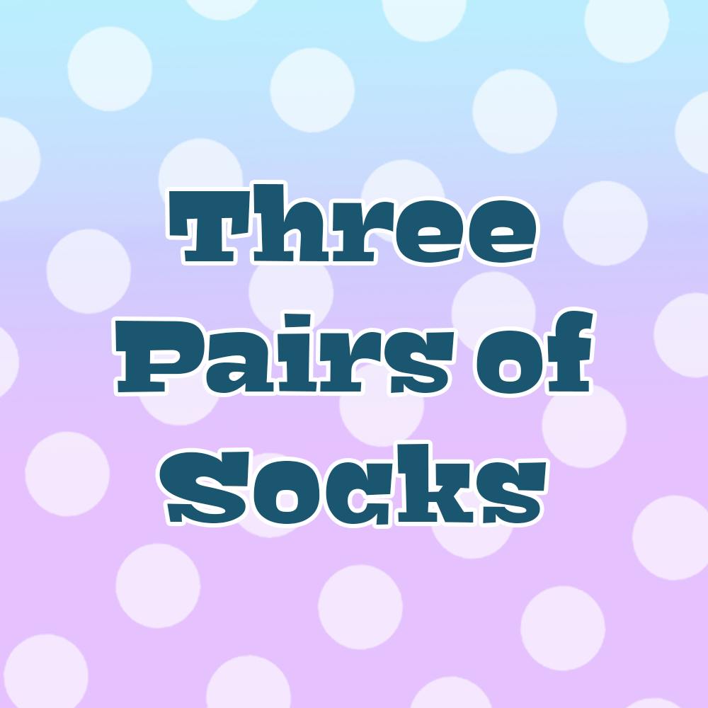Three Pairs of Socks