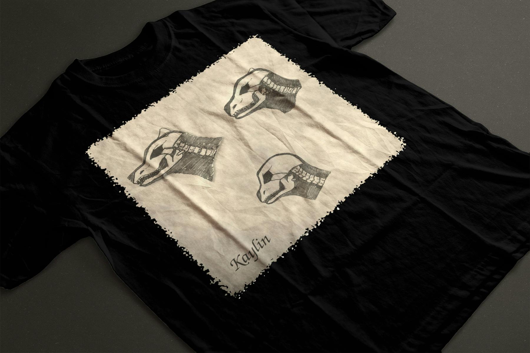 Kaylin Skull Evolution T-Shirt