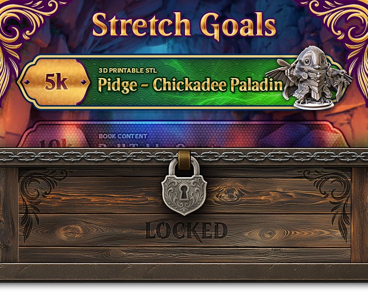 🎉Stretch Goal: Summon Pidge the Chickadee Paladin!