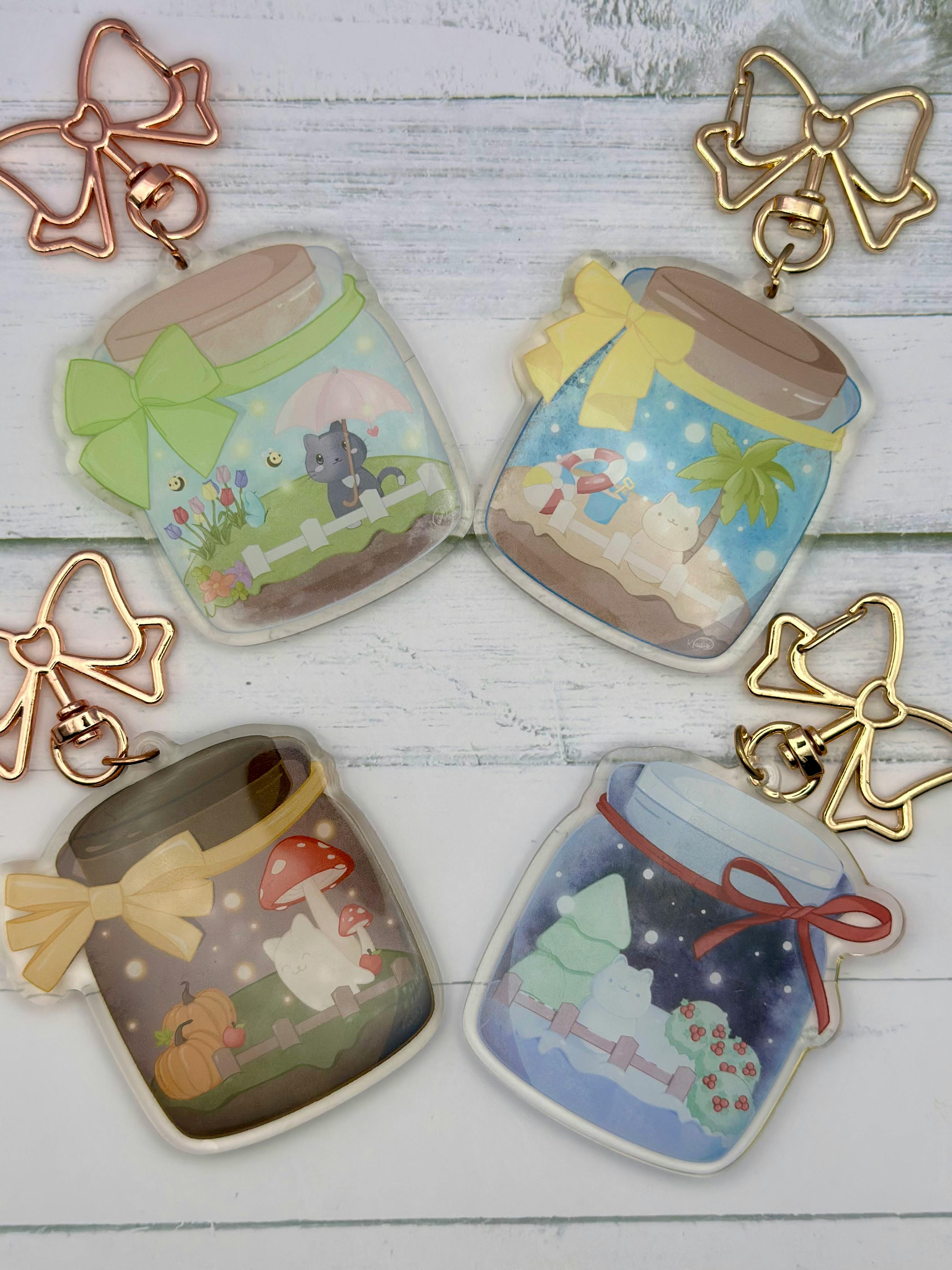 Seasonal Jar Keychain Mystery Pack