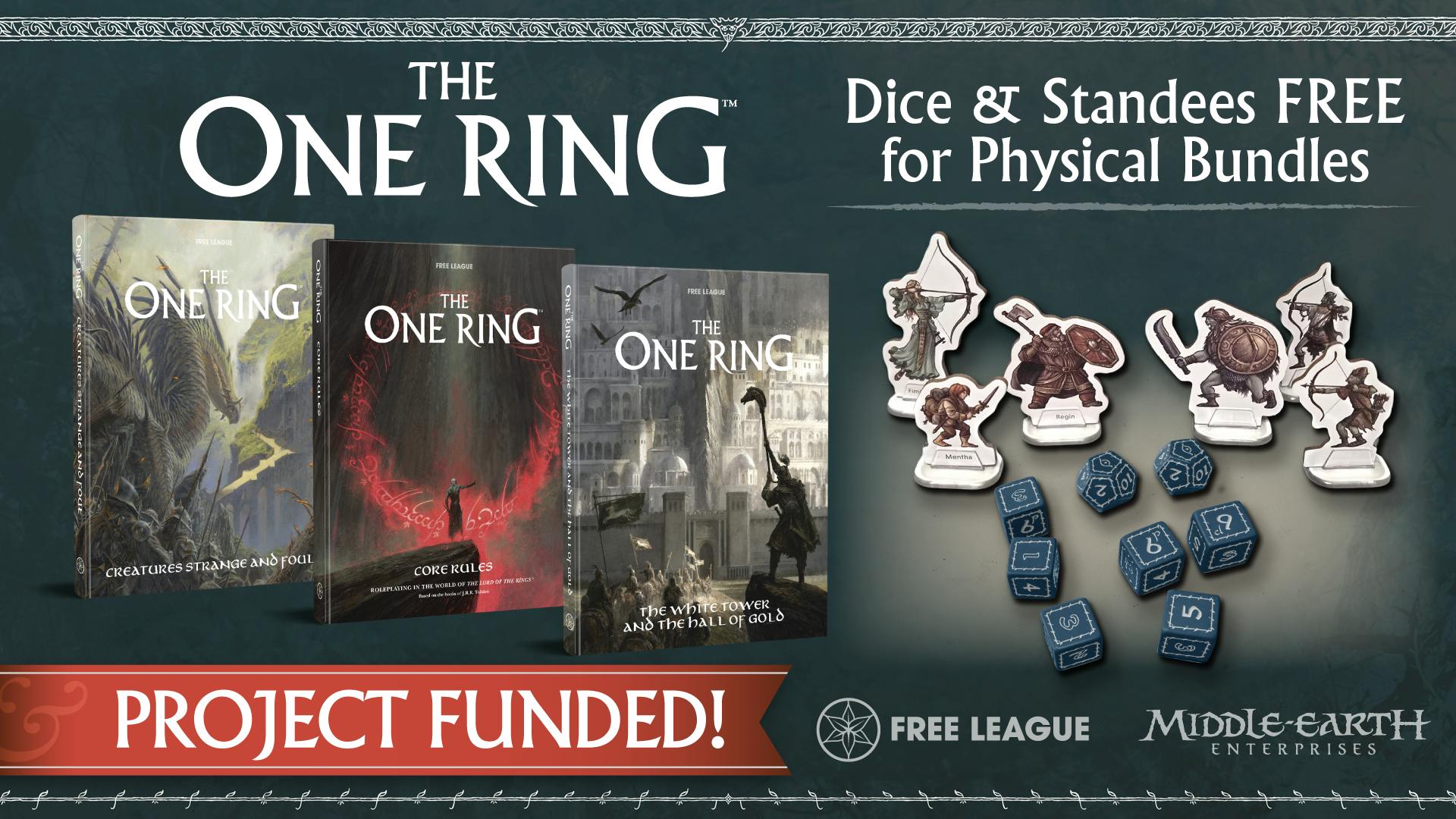 The One Ring™ RPG: Bestiary, Gondor Campaign & Updated Rules