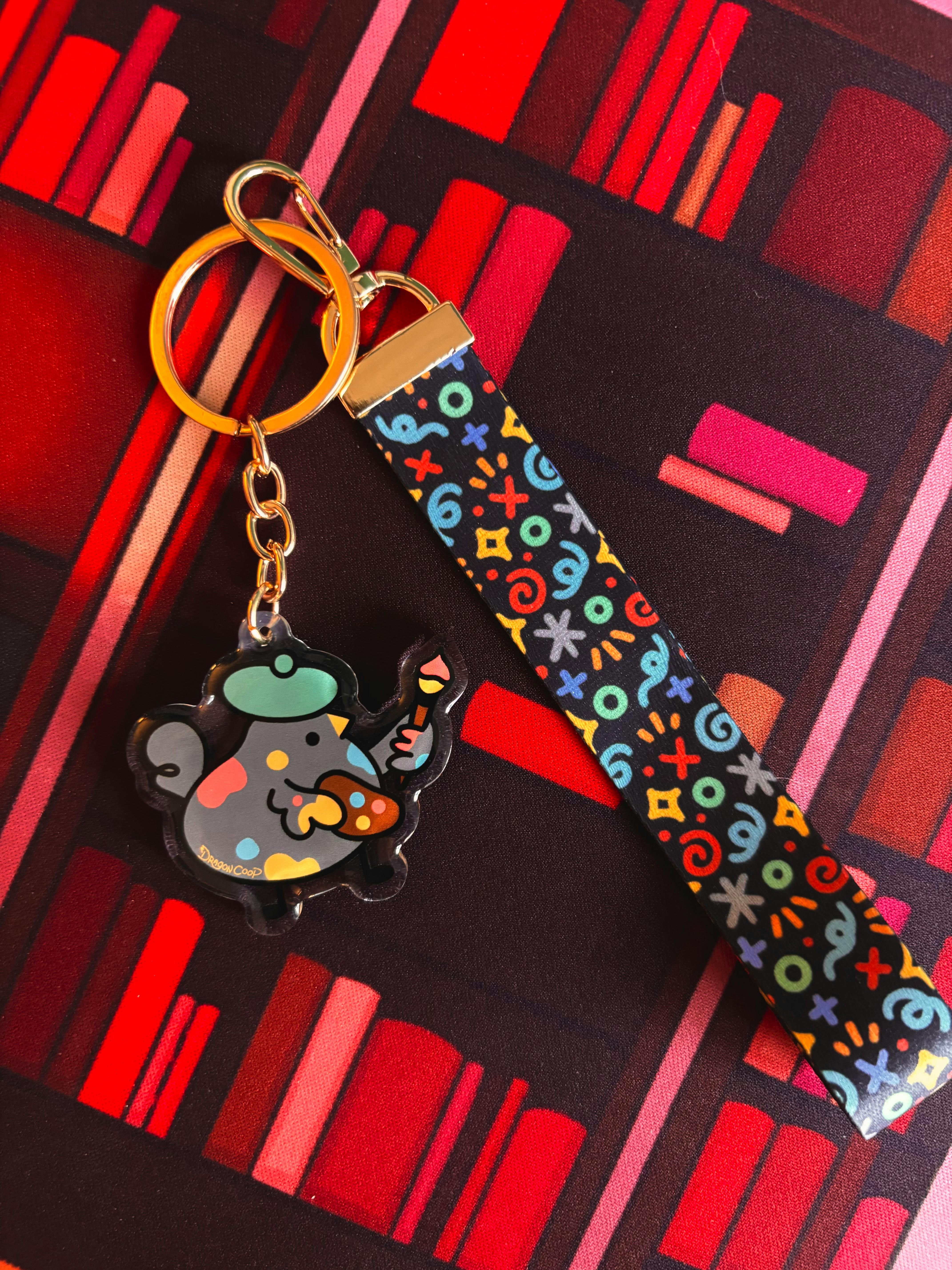 Peckasso Wristlet Charm